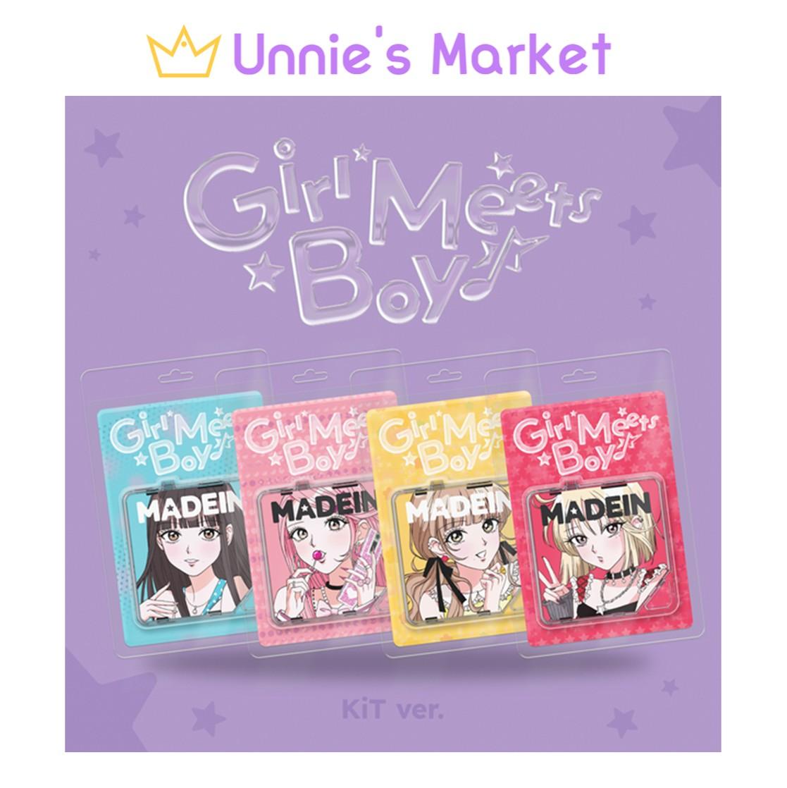 

MADEIN - Girl Meets Boy (KiT Ver.) + Free Gift Random ver. 1EA
