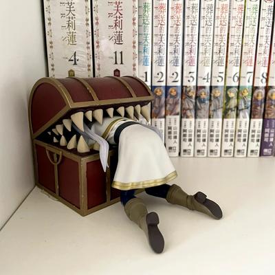 Frieren Beyond Journey End Treasure Box Monster Anime Figure Toy Fern Noodle Stopper Action Figurine S Kid Friendly Entertaining Fun Play Safe 4