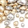 20pcs/Lot CCB Heart Charms Multi-size Spacer Pendant Bead for DIY Earring Necklace Bracelet Jewelry Making Accessories