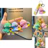 Cute Soft Silicone Dinosaur Keychain Perfect For Birthdays And Graduations