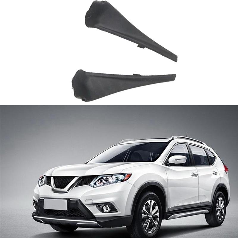 4X Auto Voorruitenwisser Kap Zijdelingse Afdekking Waterafwijzer Plaat Voor Nissan X-Trail Xtrail T32 Rogue 2014-2020