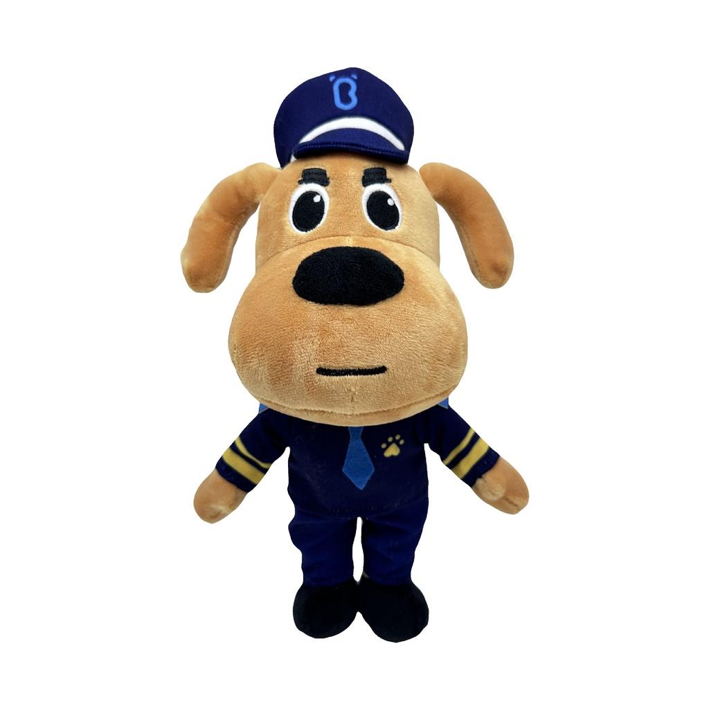 Plush Sheriff Labrador Toy Childern Doll Gift Home Decoration Presents Kids