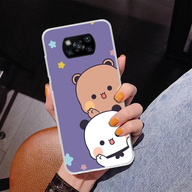 Bubu Dudu Cartoon Cute Phnoe Case for Xiaomi Poco X5 X6 X7 Pro X4 Gt F7 Ultra M8 M7 Redmi 15C 15 13C 13 12C 12 Unique Cover Coqu