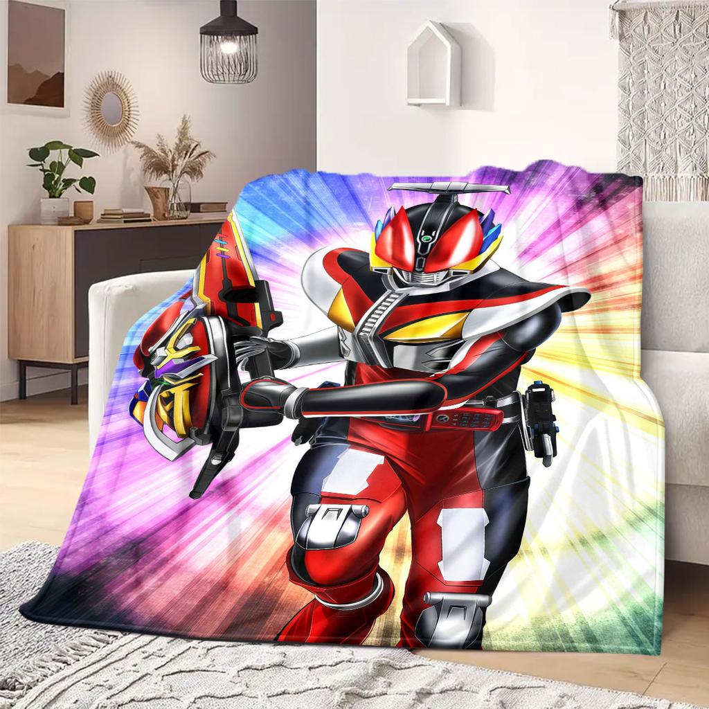 Kamen Rider Zero-One Flannel Blanket Warm,Comfortable,Suitable for Bedrooms,Sofas,Beds,Chairs,Picnics,Travel