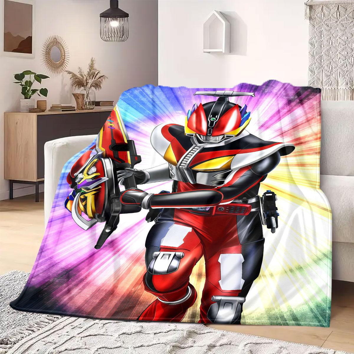 

Kamen Rider Zero-One Flannel Blanket Warm,Comfortable,Suitable for Bedrooms,Sofas,Beds,Chairs,Picnics,Travel 75x90cm