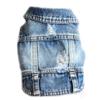 Denim Vest Jacket T-Shirt Cute Puppy Clothes, Comfortable Cool Clothing For Small Dogs
