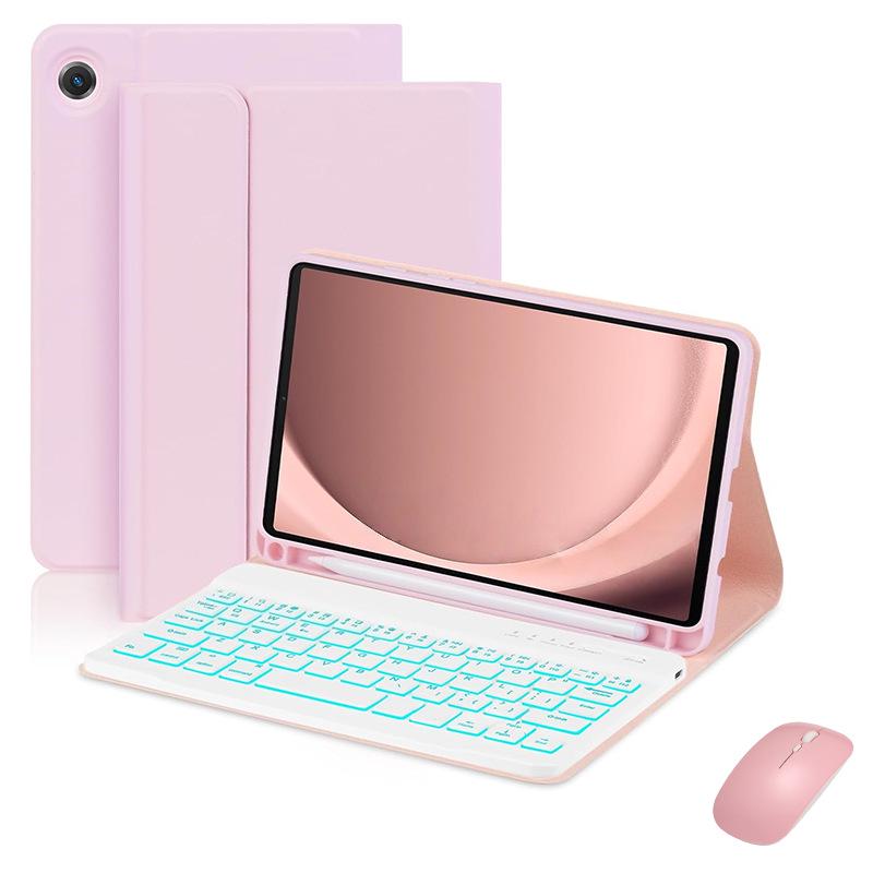 Samsung Galaxy A7 Lite/A9/A11 8.7” Detachable Backlit Bluetooth Keyboard Protective Case