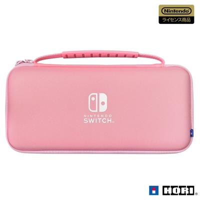 Lizenzierte Slim Hard Pouch Plus für Nintendo Strawberry Pink mit sowohl Nintendo Switch Organic EL-Modell als auch Nintendo [Nintendo-Produkt] Switch™
