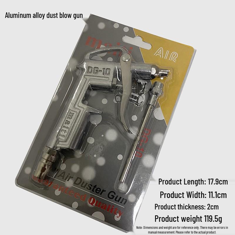 Pneumatic High-Pressure Duster Gun DG-10: Industrial Metal Soot Blower with Aluminum Alloy
