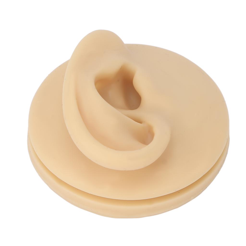 Soft Silicone Left Ear Model Ear Acupuncture Practice Model Simulation Ear Display Model