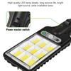 1Pc Outdoor LED Solar Wall Light, Human Body Induction Garden Light, Household Wall Light, Street Light, Remote Control Model