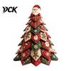 Kit Artigianale Albero di Natale da Tavolo Kit Trapuntato Fai da Te, Set Patchwork di Tessuto 3D per Progetti di Cucito Principianti Principianti, Decorazione Festiva Fatta a Mano con
