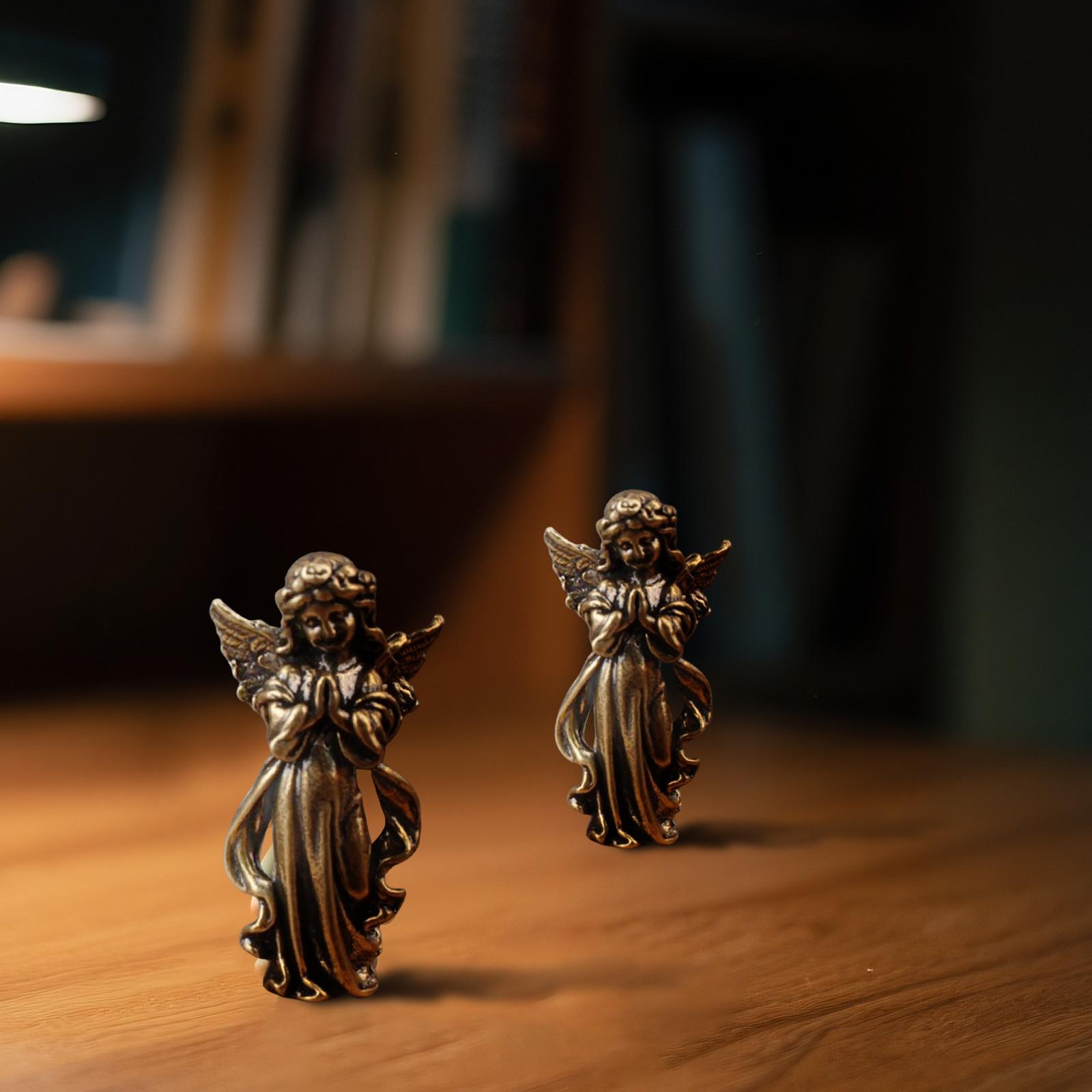 

Статуэтка ангела Милое украшение ангела Ремесленное украшение One Size