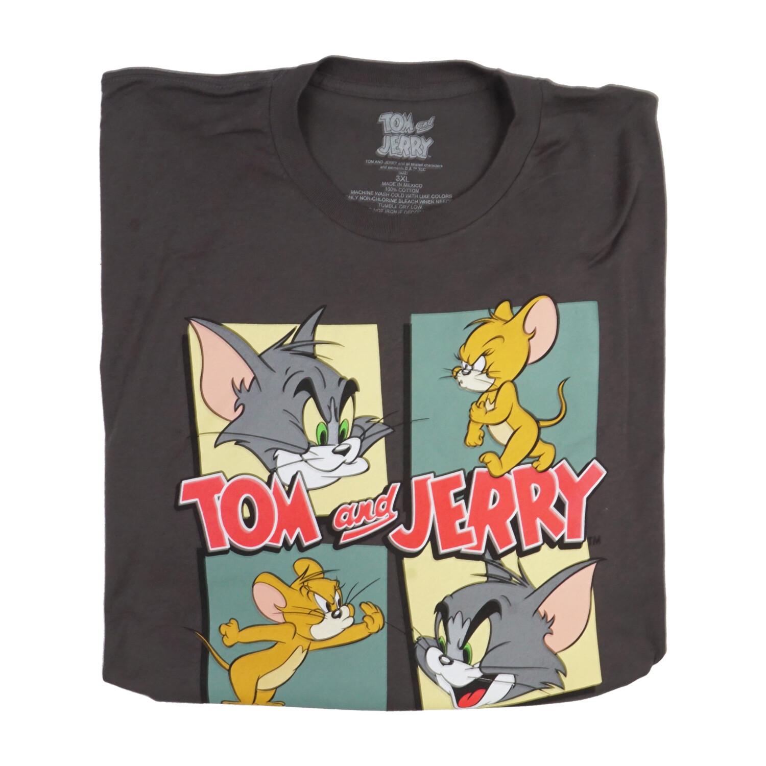 TOM AND JERRY T SHIRT OFFICIAL ITEM XL