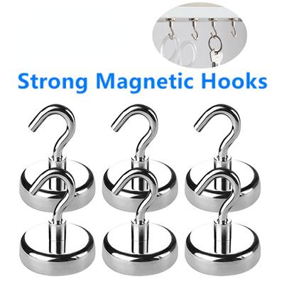 Forti ganci magnetici Ganci da parete resistenti Appendiabiti per chiavi Appendiabiti per tazze per l'organizzazione di stoccaggio del bar della cucina di casa