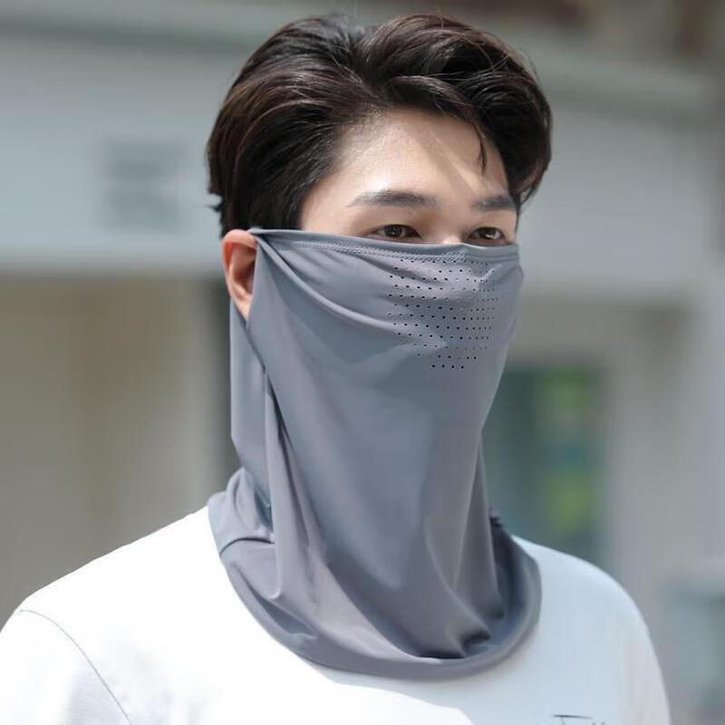 Ice Silk UV Protection Face Mask