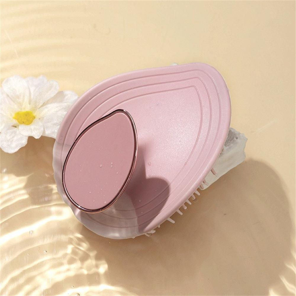 1pc Silicone Shampoo Brush - Home Hair Washing Essential for Deep Cleaning & Relaxing