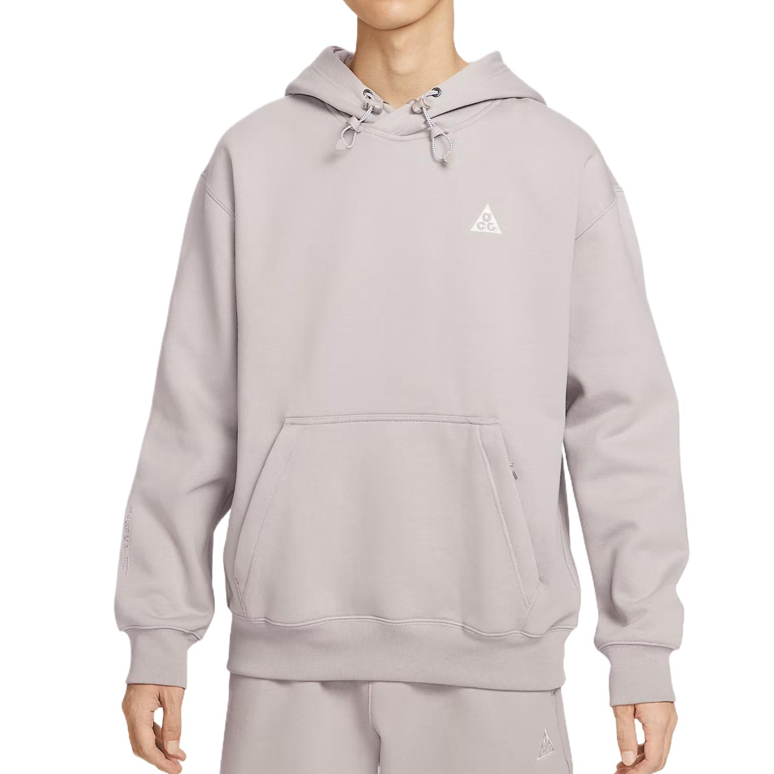 

Nike ACG Series Therma Simple Comfortable Solid Color Warm Hoodie Men Hoodies DZ3393-009 S