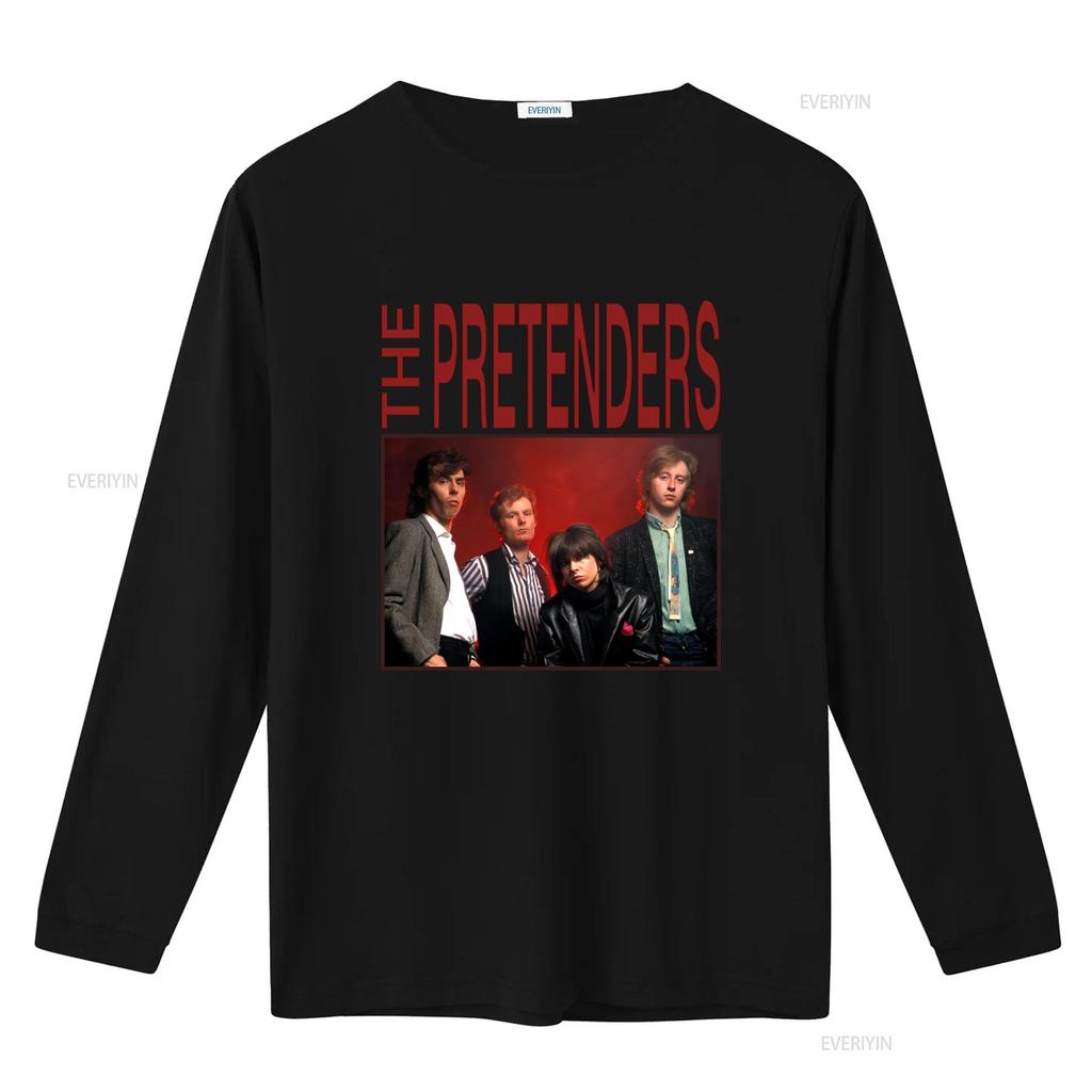 The Pretenders Rock Band T Shirt Heavy Cotton Musician Inspired Best Seller Vintage Washed Designer Clothes Streetwear