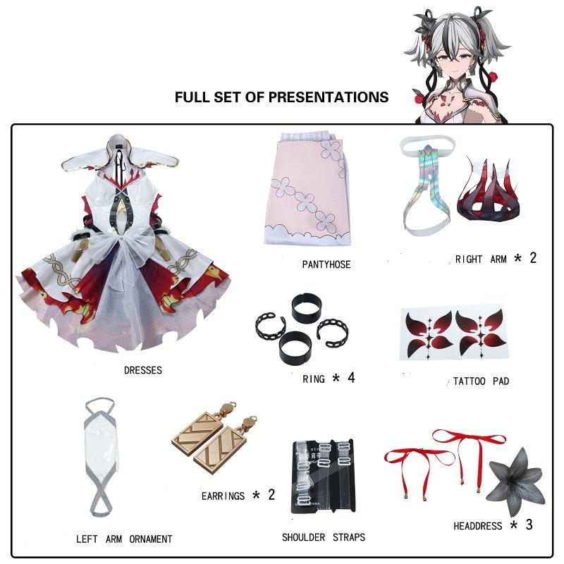 Character Waves Wuthering Camellya Woman Cosplay Costume Performance Clothes