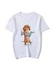 Funny Animals Printed TShirt Women Harajuku Cute Dog And Cat Summer New Fashion T-Shirt GirlsTops Creative Fashion Clothing
