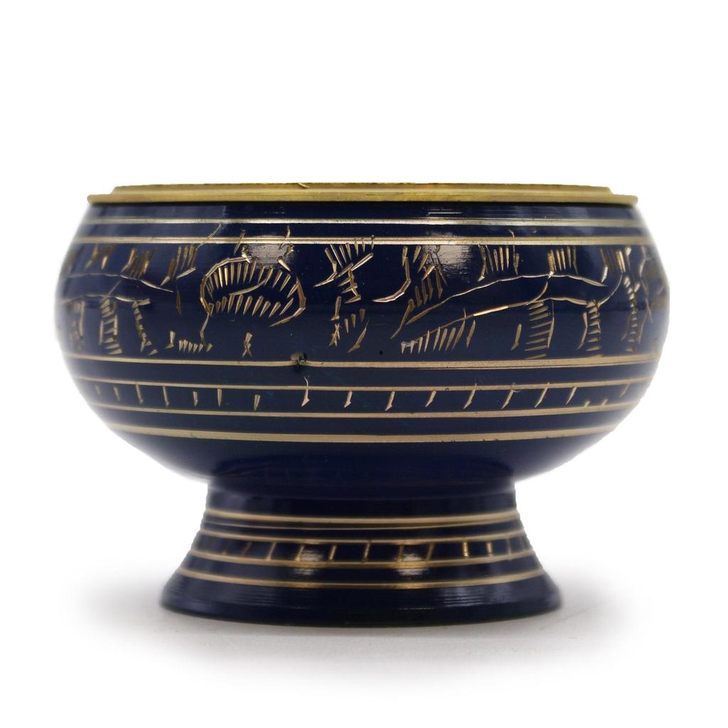 Charcoal Incense Burner Throat Chakra Vishuddha