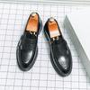 Classic British Style Brown Loafers for Men's Office Business Dress Shoes Anti Slip Men's Low Top Shoes High-quality New Styles