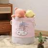 Foldable Laundry Basket Large Capacity Toy Storage Bucket Sundries Storage Basket  Kids Room