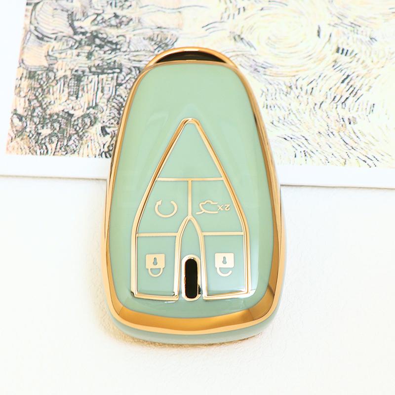 4 Buttons TPU Car Remote Key Case Cover Shell for Changan CS35 Plus CS55 Plus CS75 Plus 2019 2020 Key Protector Bag Holder