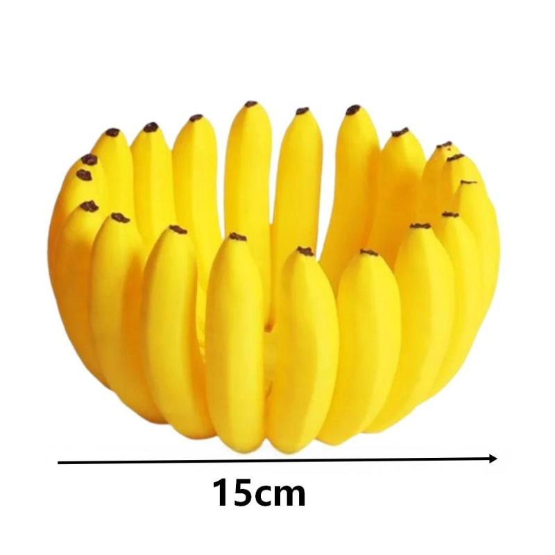 Creative Banana Shaped Storage Bowl Large Capacity Multifunctional For Fruit Snack Storage Home Decor