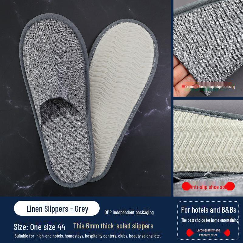 Dicke rutschfeste Winterpantoffeln für Hotels und Pensionen – Ideal zum Baden