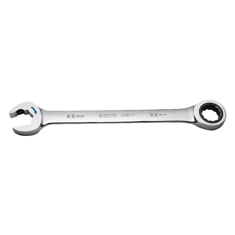 SATA 43606 10mm Full Polished Combination Ratcheting Wrench