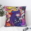 Panty Stocking with Garterbelt Square Pillow Cases Cute Anime Cushion Covers Awesome Zipper Decor Pillowcover for Sofa Xcm