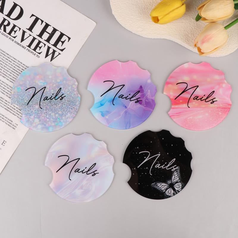 Akrylnagelrekvisita Fotorekvisita Nageltekniker Fotorekvisita Nagelteknikerrekvisita Skönhetssalongrekvisita Skiva