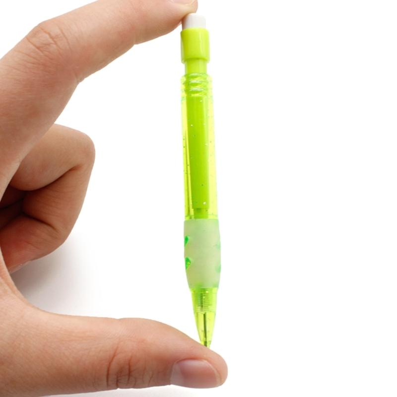 20Pcs Small Automatic Pencil with Small Eraser 0.7MM Mechanical Pencil Automatic Drafting Pencil for Writing Drawing