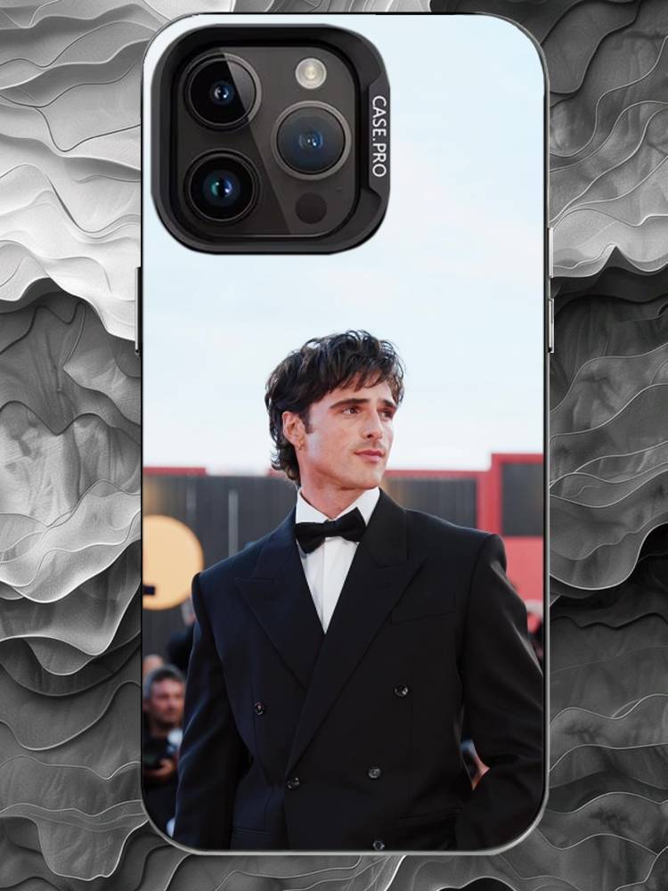 

J-Jacob Elordi Phone Case For iPhone 17 16 15 14 13 12 11 Pro Max Plus Silver Matte Black Cover iPhone17promax