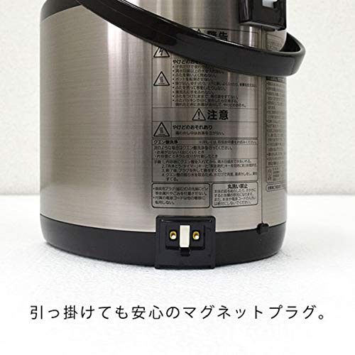 Tiger Thermos (TIGER) Electric Pot Steam Saving Energy Saving Timer VE Heat Retention Tokuko 3L Brown PIL-A300-T