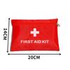 Waterproof Oxford Fabric First Aid Kit Bag, Portable Red Medical Storage Bag for Home Hospital Emergency Supplies
