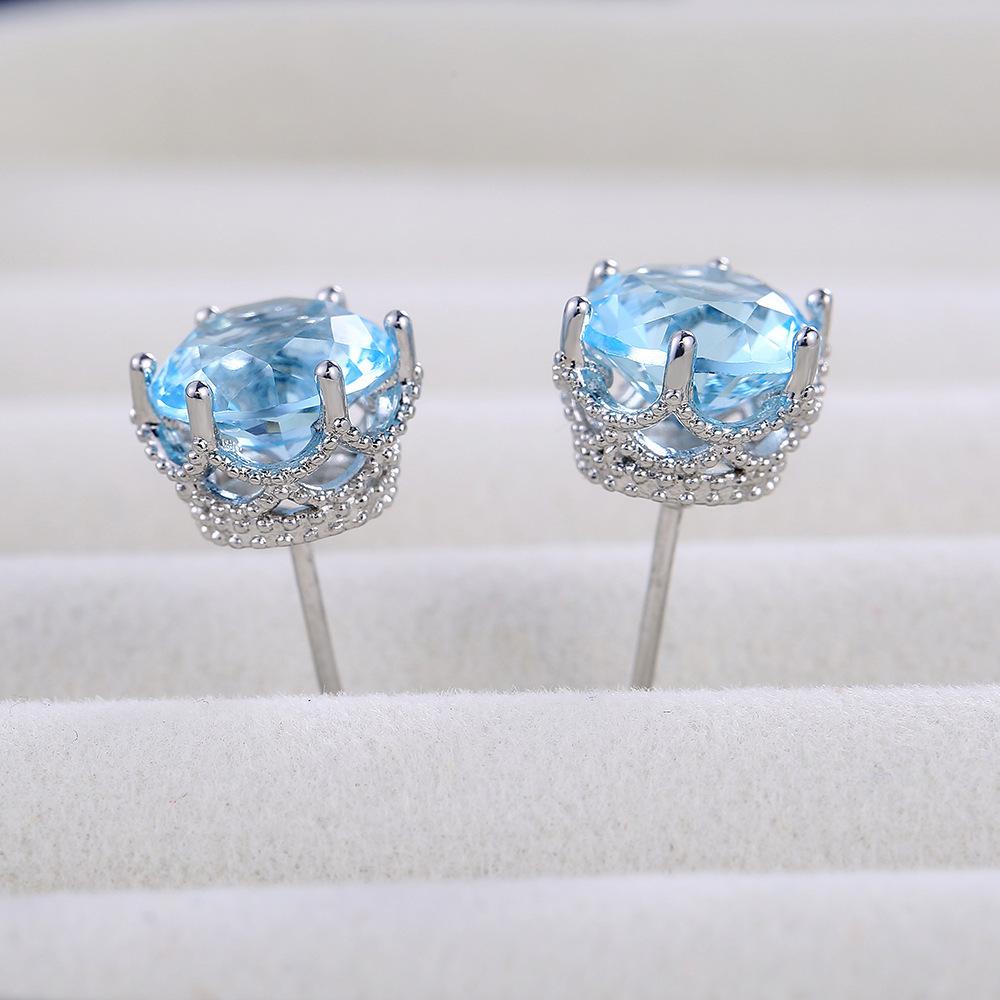 Recommend A Pair of Earrings. Stylish Synthetic Zircon Earrings Are Perfect for Everyday Wear