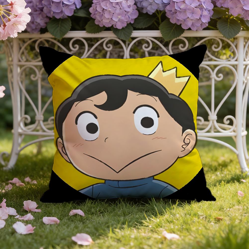 Cute Anime R-Ranking of K-KingsS Cushion Cover Home & Car Dual-Scene Pillow Cover: Reversible for Premium Comfort
