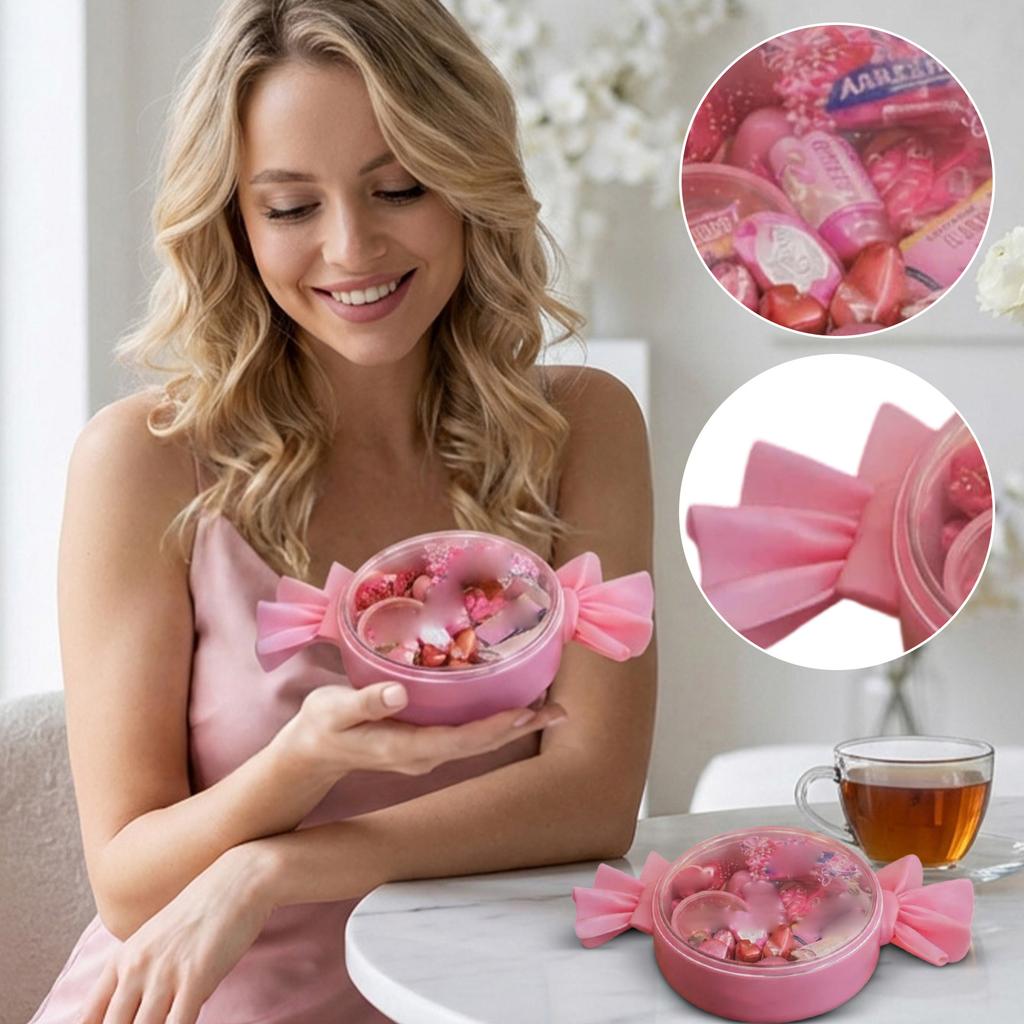 Söt Fluga Hjärtformad Godisburk: Ett För Alla Hjärtans Dag