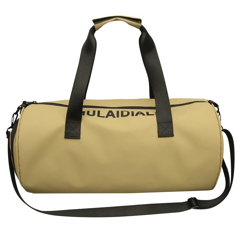 

Men and Women Same Yoga Bag Casual Pressure Relief Portable Travel Bag Dry Wet Separation Sports Belt Shoe Silo Gym Bag хаки