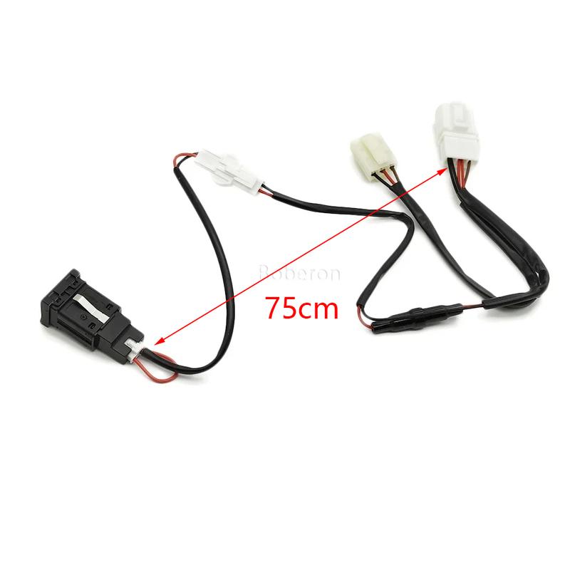 Fast Charge Adapter USB QC3.0 Charger Socket Power Outlet Switch Auto Accessories For VW Polo 2014 2015 2016