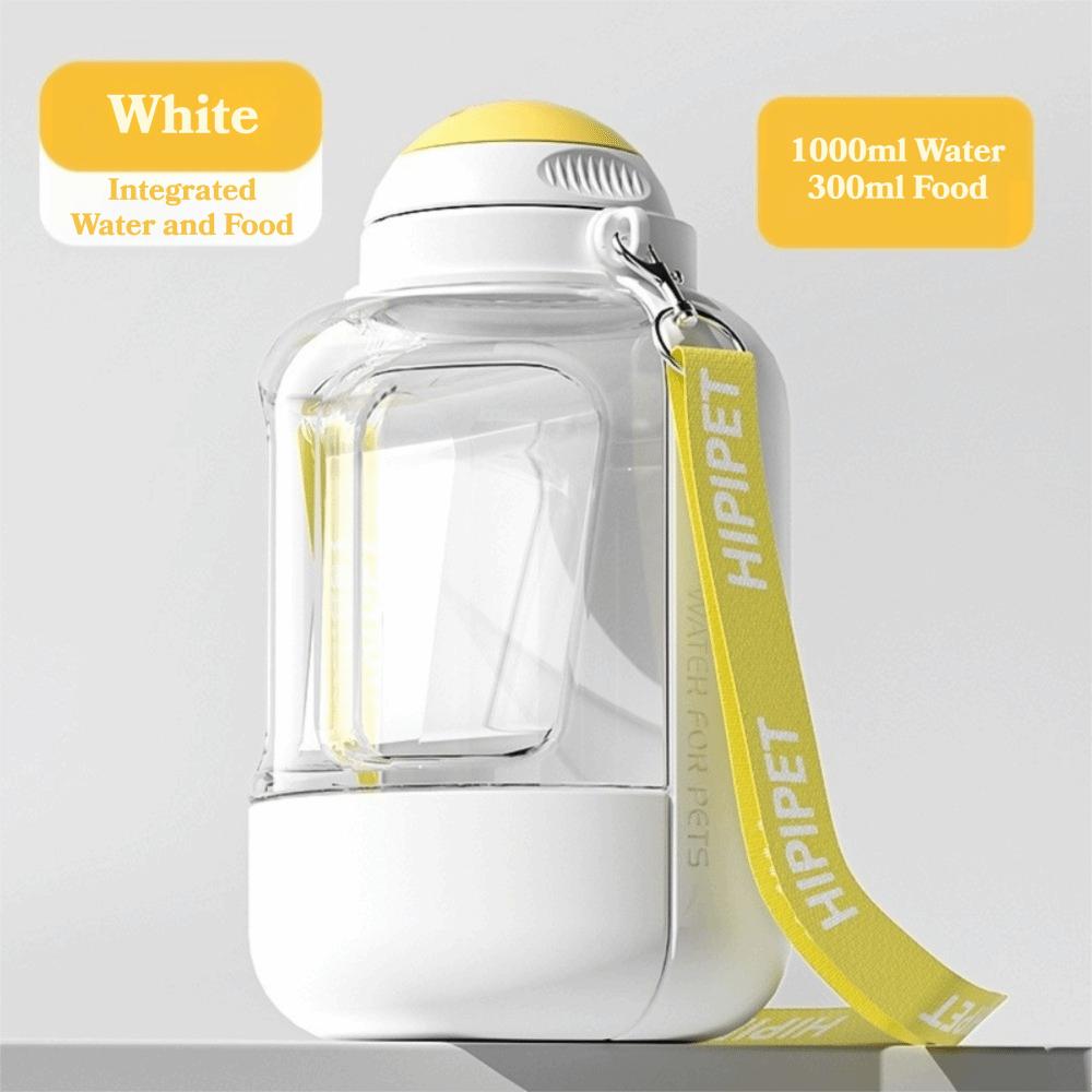 Large Capacity Pet Water Bottle 1000ML Water Bowl Dog Water Cup  for Pet Outdoor Walking
