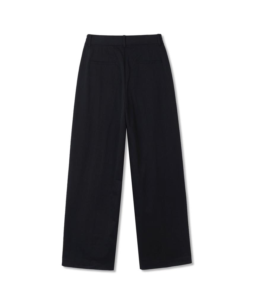 Michikoleondeonkosino Mini Pocket Wide Slacks Black