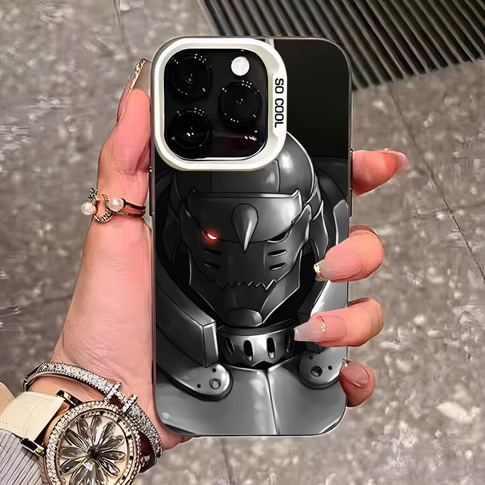 

Чехол для телефона Fullmetal Alchemist Janpan Anime Для IPhone 17 Pro Max 16 Pro Max 15 14 13 11 12 Mini Xs X Xr 7 8 Plus Se Цвет Сильвер iPhone 11 Pro Max