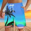 Men's Graphic Coconut Tree Swim Trunks Swim Shorts Board Shorts
