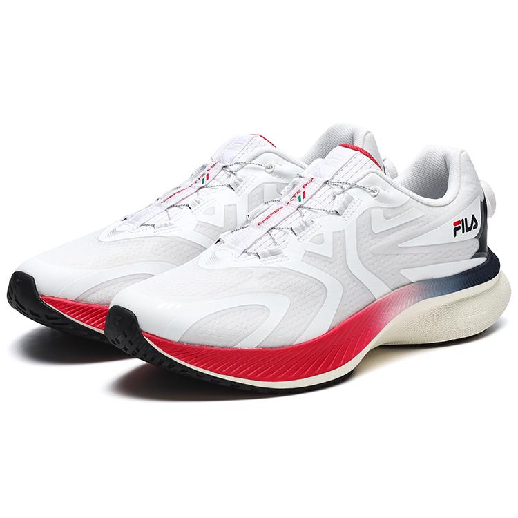 Fila Athletics Energy Fabric Low Top Casual Running Shoes Men's FILA White A12M241110FWT
