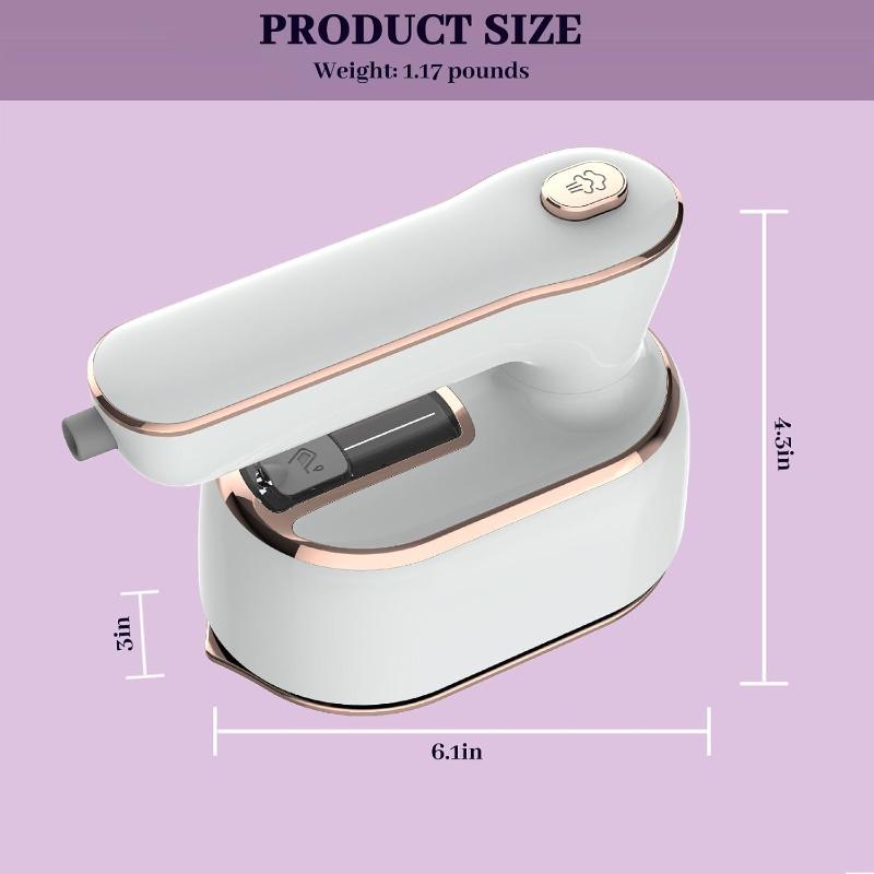 110V 1000W Mini Handheld Garment Steamer Steam Iron for Clothes Household Fabric 100ml Portable Fast-Heat for Clothes Ironing