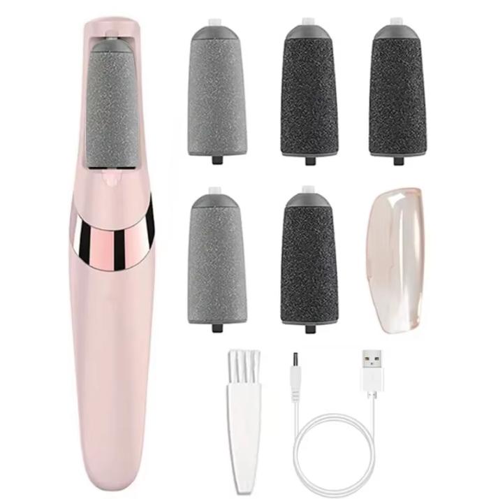 Electronic Tool File and Healing Tissue Remover Electric Foot Grinder Pink